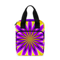 Yellow Flower Moving Optical Illusion Bible Tote Bag