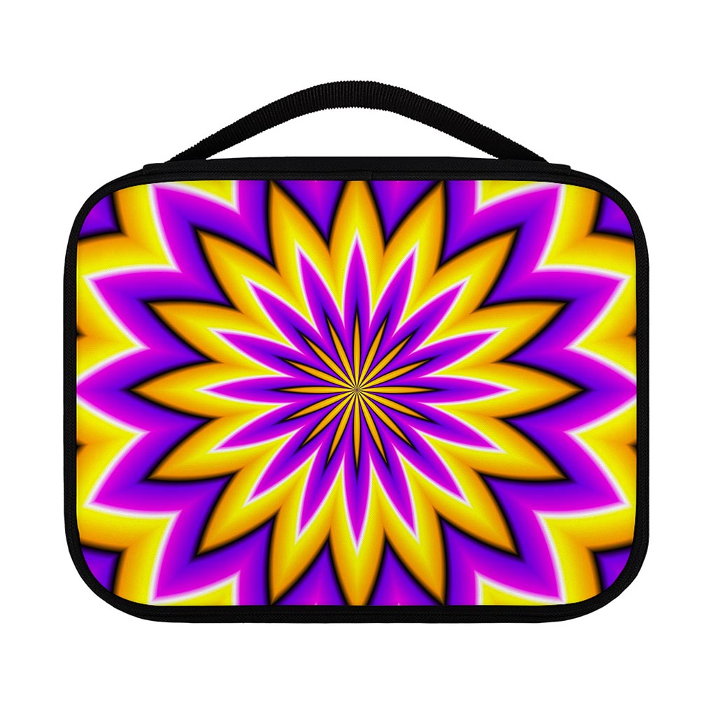 Yellow Flower Moving Optical Illusion Classic Bible Case