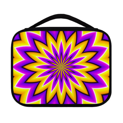 Yellow Flower Moving Optical Illusion Classic Bible Case