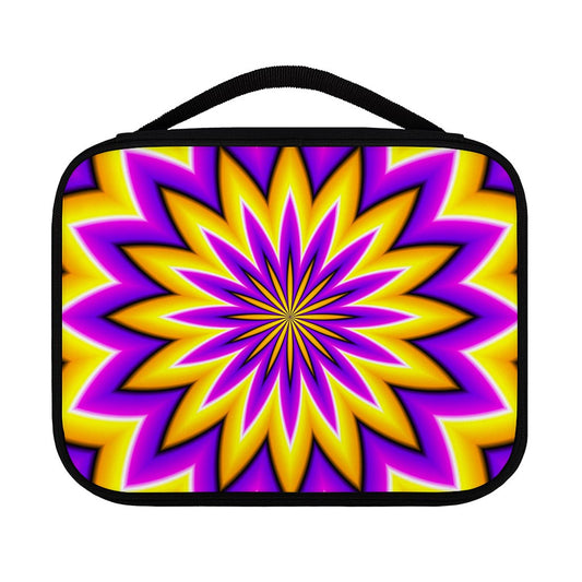 Yellow Flower Moving Optical Illusion Classic Bible Case
