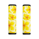 Yellow Frangipani Pattern Print Handle Covers