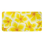 Yellow Frangipani Pattern Print Towel