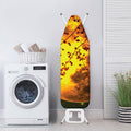 Yellow Full Moon Print Ironing Board Cover