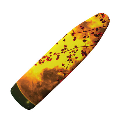 Yellow Full Moon Print Ironing Board Cover