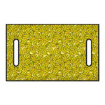 Yellow Geometric Banana Pattern Print Golf Cart Seat Cover