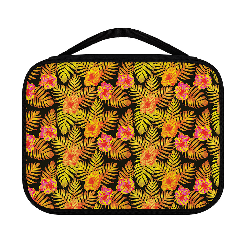 Yellow Hawaiian Tropical Pattern Print Classic Bible Case