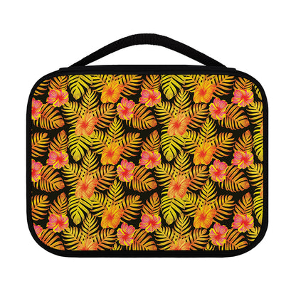Yellow Hawaiian Tropical Pattern Print Classic Bible Case