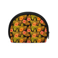 Yellow Hawaiian Tropical Pattern Print Coin Purse