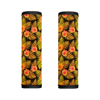 Yellow Hawaiian Tropical Pattern Print Handle Covers