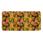 Yellow Hawaiian Tropical Pattern Print Towel