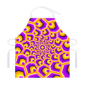Yellow Hive Moving Optical Illusion Adjustable Apron