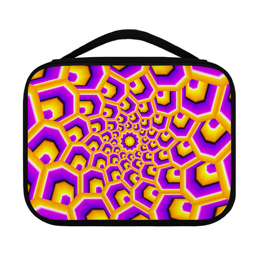Yellow Hive Moving Optical Illusion Classic Bible Case