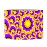Yellow Hive Moving Optical Illusion Drum Lamp Shade