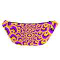 Yellow Hive Moving Optical Illusion Fanny Pack
