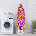Yellow Hive Moving Optical Illusion Ironing Board Cover