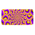 Yellow Hive Moving Optical Illusion Towel