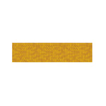 Yellow Knitted Pattern Print Bed Runner