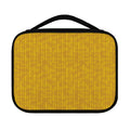 Yellow Knitted Pattern Print Classic Bible Case