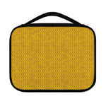 Yellow Knitted Pattern Print Classic Bible Case