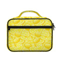 Yellow Lemon Pattern Print Briefcase Bible Bag
