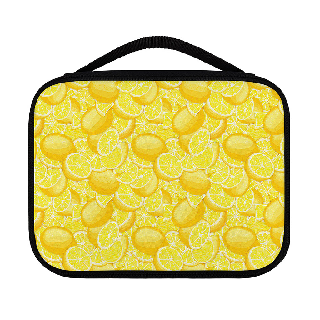 Yellow Lemon Pattern Print Classic Bible Case