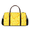 Yellow Lemon Pattern Print Duffel Bag