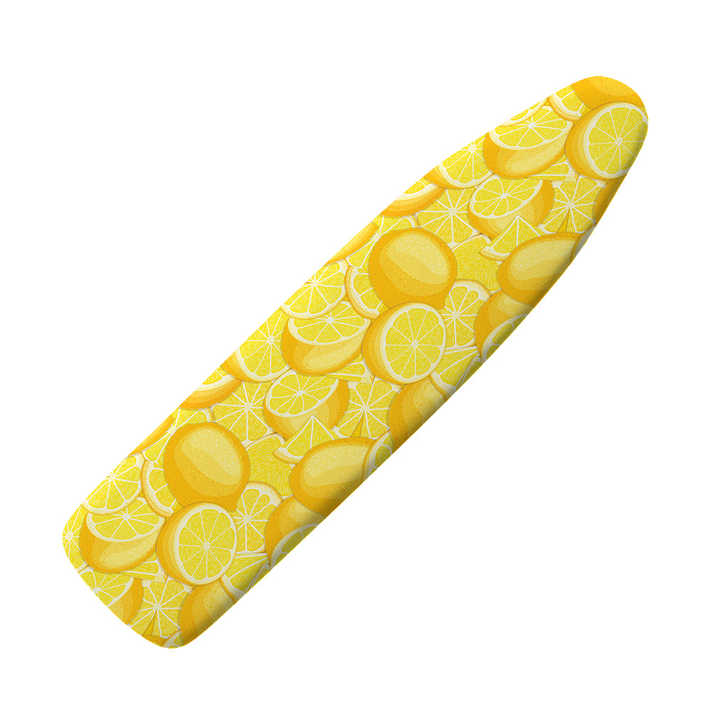 Yellow Lemon Pattern Print Ironing Board Cover