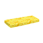 Yellow Lemon Pattern Print Piano Keyboard Cover