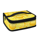Yellow Lemon Pattern Print Small Lunch Bag