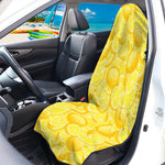 Yellow Lemon Pattern Print Waterproof Car Seat Cover