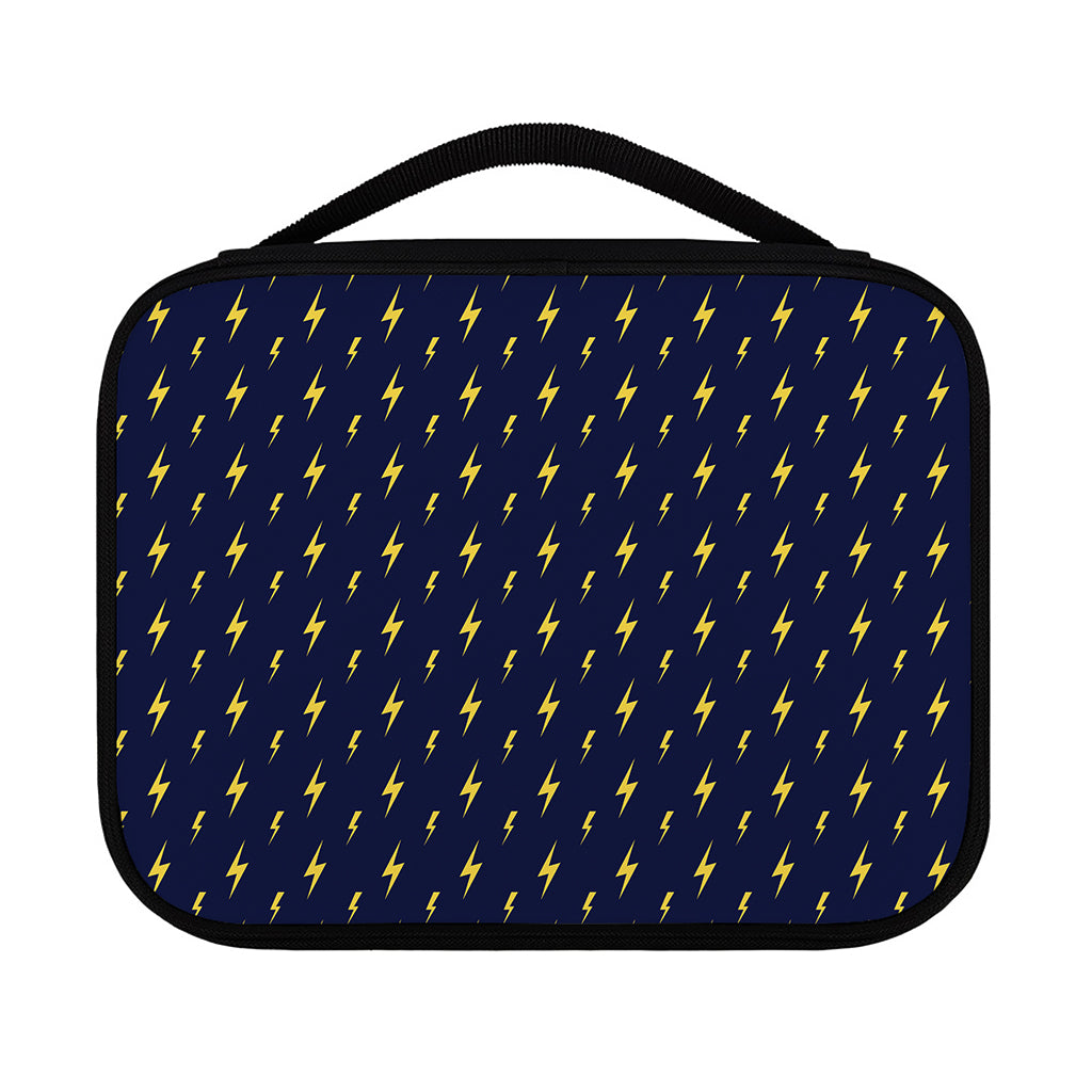 Yellow Lightning Bolts Pattern Print Classic Bible Case