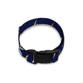 Yellow Lightning Bolts Pattern Print Dog Collar