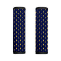 Yellow Lightning Bolts Pattern Print Handle Covers