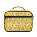 Yellow Llama Pattern Print Briefcase Bible Bag