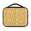 Yellow Llama Pattern Print Classic Bible Case