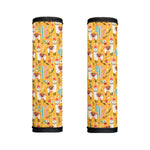 Yellow Llama Pattern Print Handle Covers