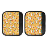 Yellow Llama Pattern Print Handle Covers