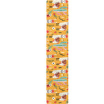 Yellow Llama Pattern Print Table Runner