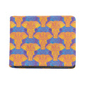 Yellow Mandala Elephant Pattern Print Bifold Wallet