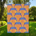 Yellow Mandala Elephant Pattern Print Garden Flag