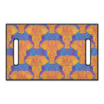Yellow Mandala Elephant Pattern Print Golf Cart Seat Cover