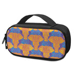 Yellow Mandala Elephant Pattern Print Insulin Cooler Travel Case