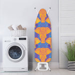 Yellow Mandala Elephant Pattern Print Ironing Board Cover