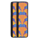 Yellow Mandala Elephant Pattern Print Refrigerator Handle Covers