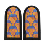Yellow Mandala Elephant Pattern Print Skillet Handle Cover