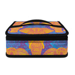 Yellow Mandala Elephant Pattern Print Small Lunch Bag