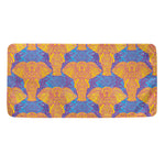 Yellow Mandala Elephant Pattern Print Towel