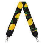 Yellow Mango Fruit Pattern Print Bag Strap