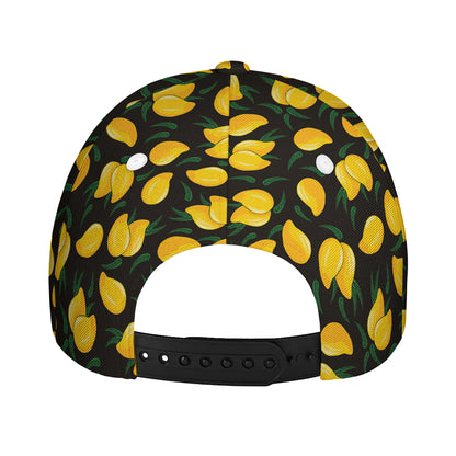 Yellow Mango Fruit Pattern Print Baseball Cap