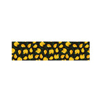 Yellow Mango Fruit Pattern Print Bed Runner